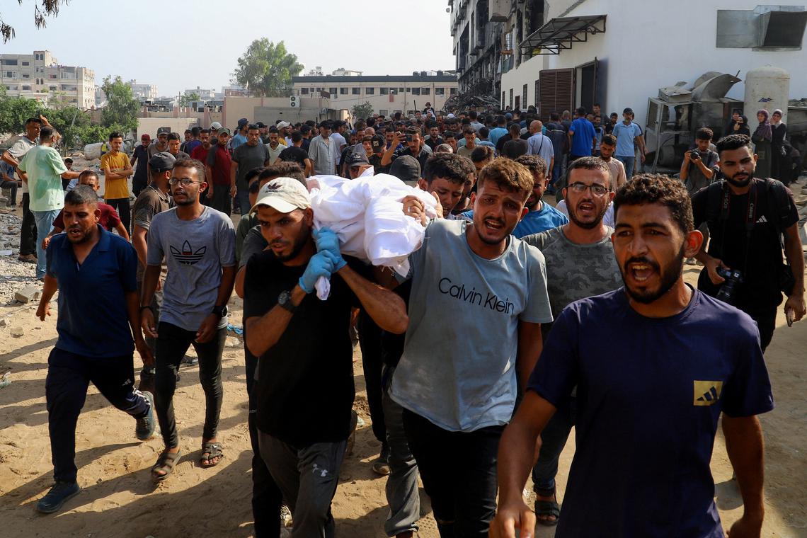 Image d'illustration pour: Israeli forces step up assault on Gaza City as Egypt hosts Hamas