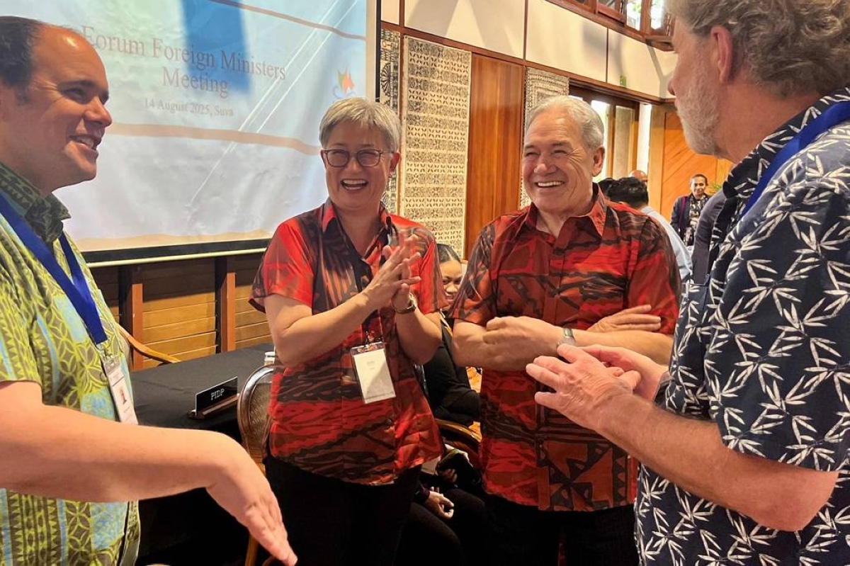 Image d'illustration pour: New Zealand's foreign minister: 'Outsiders' meddling in Pacific summit