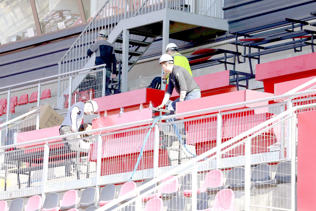 Image d'illustration pour: Más de 80% de avance presentan obras de mejoramientos de estadio fiscal de talca para mundial de fútbol sub 20 - Diario La Prensa