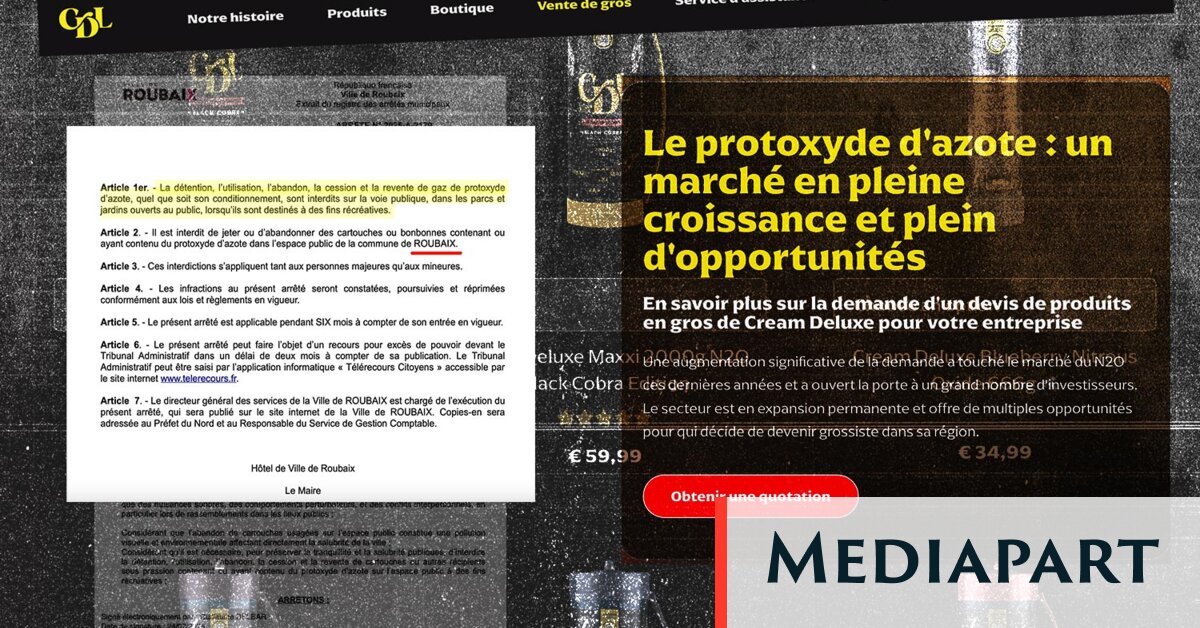 Image d'illustration pour: Face au gaz hilarant, les communes de la métropole lilloise tentent d'interdire un " fléau "