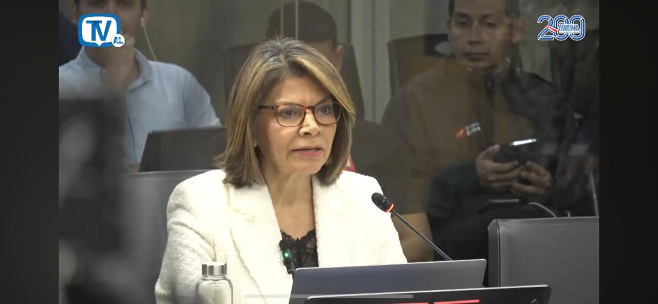 Image d'illustration pour: Laura Chinchilla advierte que Costa Rica está "al borde del abismo" y acusa al Gobierno por crisis de seguridad