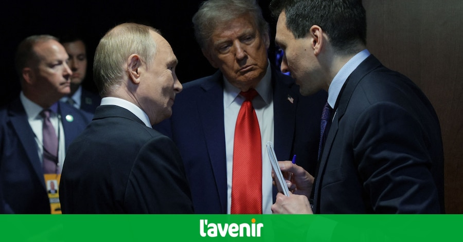 Image d'illustration pour: Rencontre entre Donald Trump et Vladimir Poutine en Alaska : le président américain affirme qu'un accord "dépend" désormais de Volodymyr Zelensky