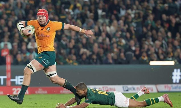 Image d'illustration pour: Captain Wilson scores twice as Australia stun South Africa