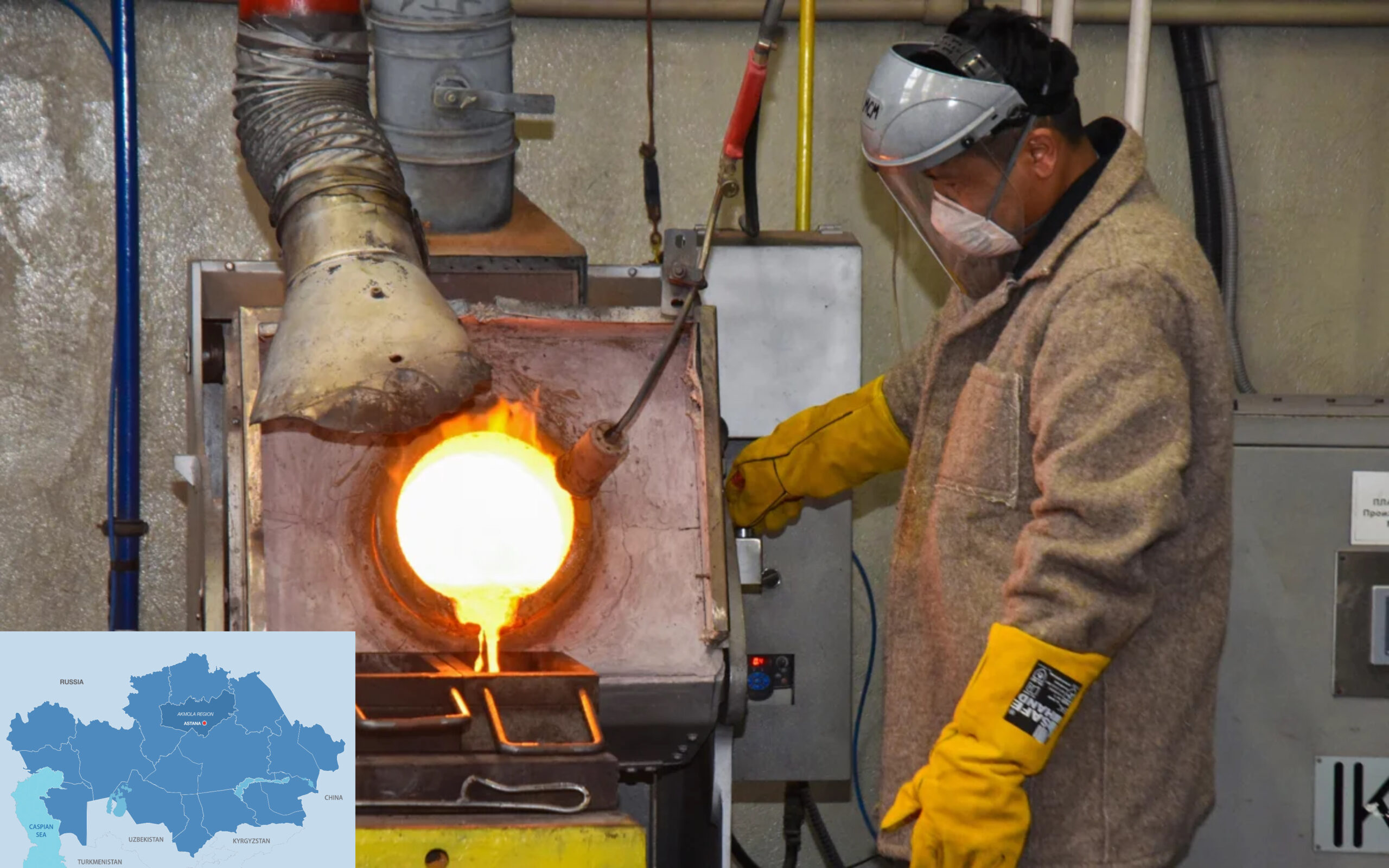 Image d'illustration pour: Where Kazakhstan Turns Molten Metal Into National Wealth - The Astana Times