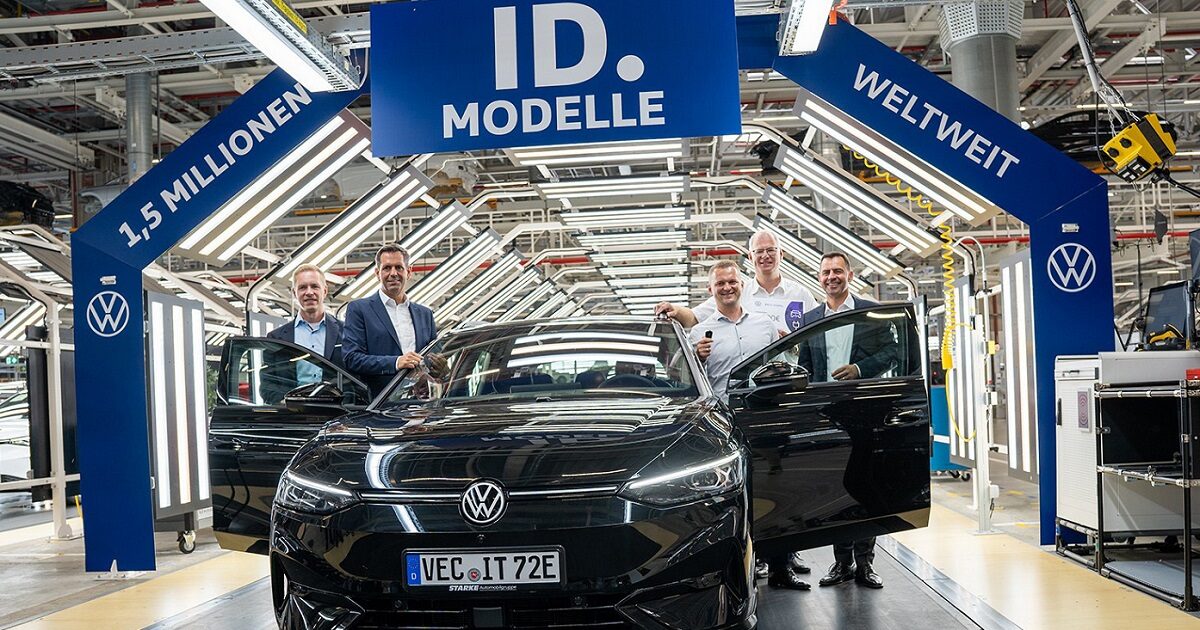 Image d'illustration pour: Volkswagen: Έφτασε τα 1,5 εκατομμύρια πλήρως ηλεκτρικά μοντέλα ID.