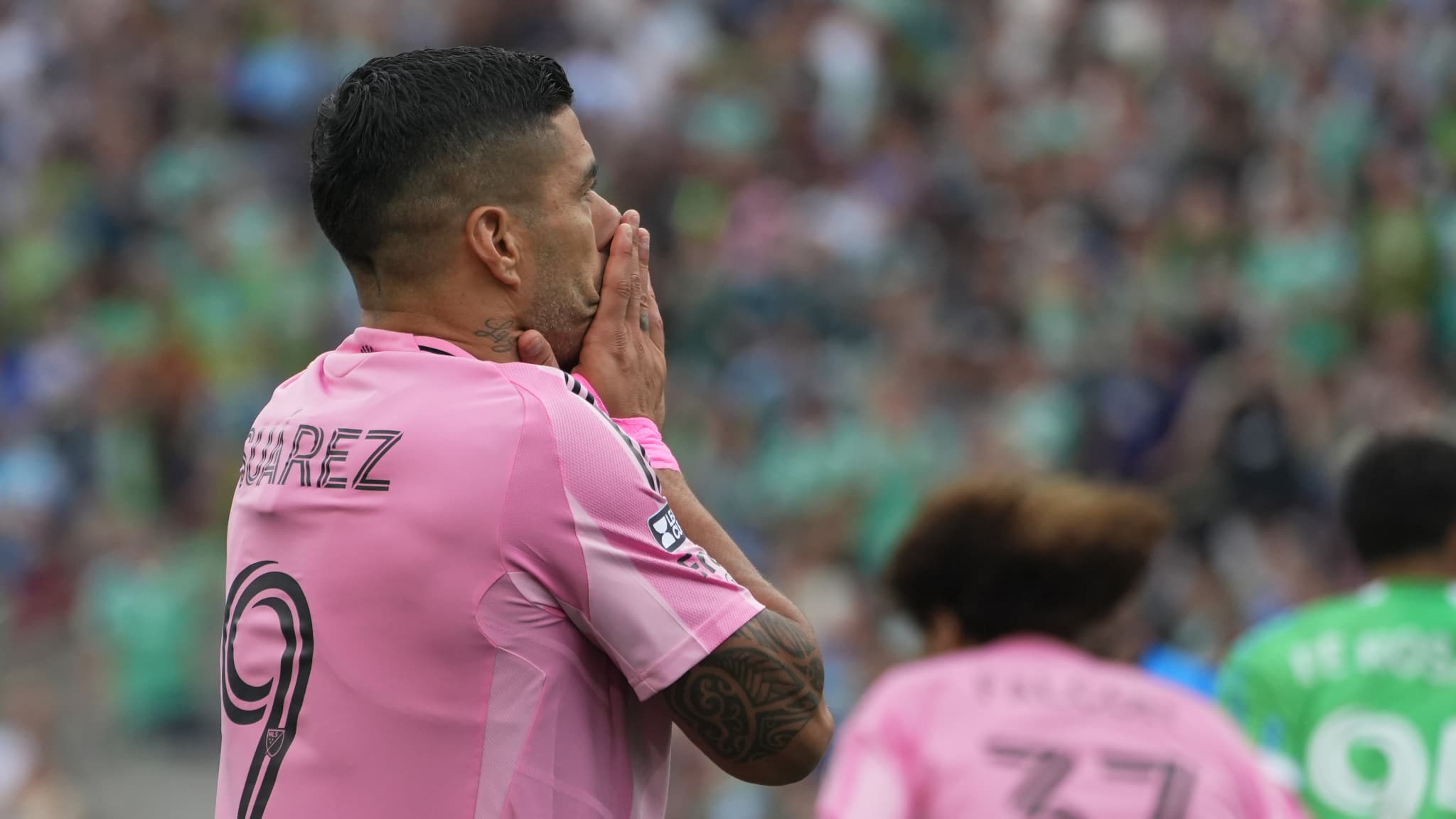 Image d'illustration pour: Inter Miami: Luis Suarez perd encore ses nerfs avec un nouveau geste inadmissible