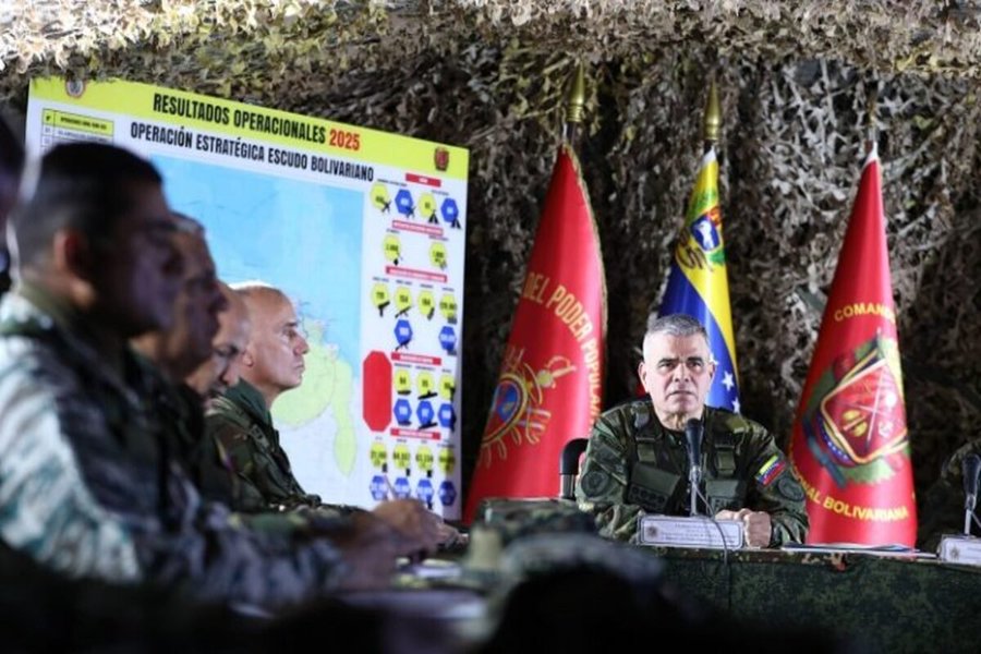 Image d'illustration pour: Venezuela rechaza acusaciones de Guyana sobre agresiones militares en zona fronteriza