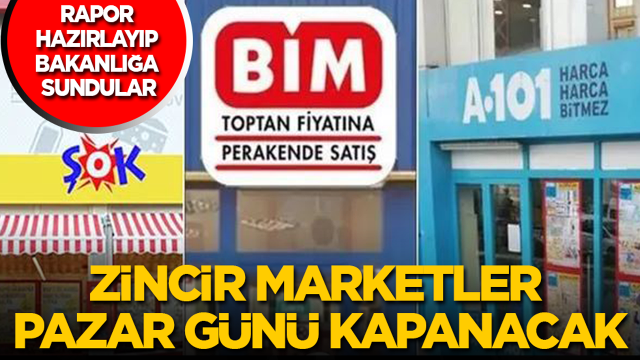 Image d'illustration pour: Zincir marketler pazar günleri kapanıyor! Önce pilot bölgelerde başlayacak