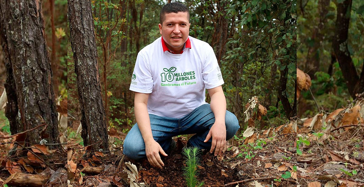 Image d'illustration pour: Invita Vicente Gómez a participar en jornada de reforestación