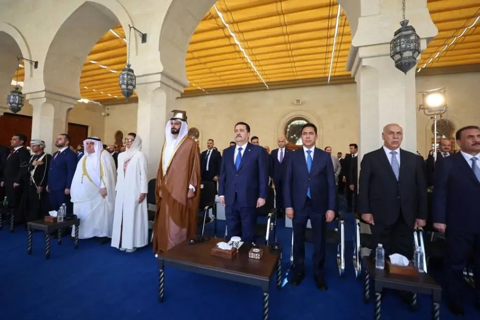 Image d'illustration pour: العراق يحتفل بافتتاح جامع النوري ومئذنته الحدباء مع تعزيز دور الإمارات في المشروع - خبرنا