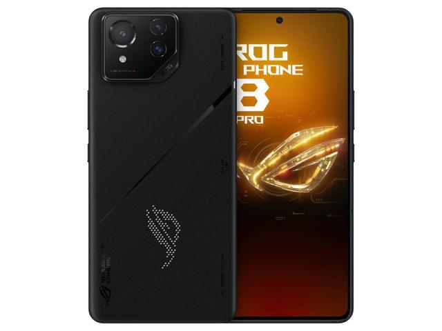 Image d'illustration pour: ASUS ROG Phone 8 Pro Unlocked Android Phone, US Version, 6.78" 165Hz AMOLED Display, 512GB Storage, 16GB RAM, 5500mAh Battery, 50MP Gimbal Camera, 32MP Front, Snapdragon 8 Gen 3,Dual-SIM,Phantom Black - Newegg.com