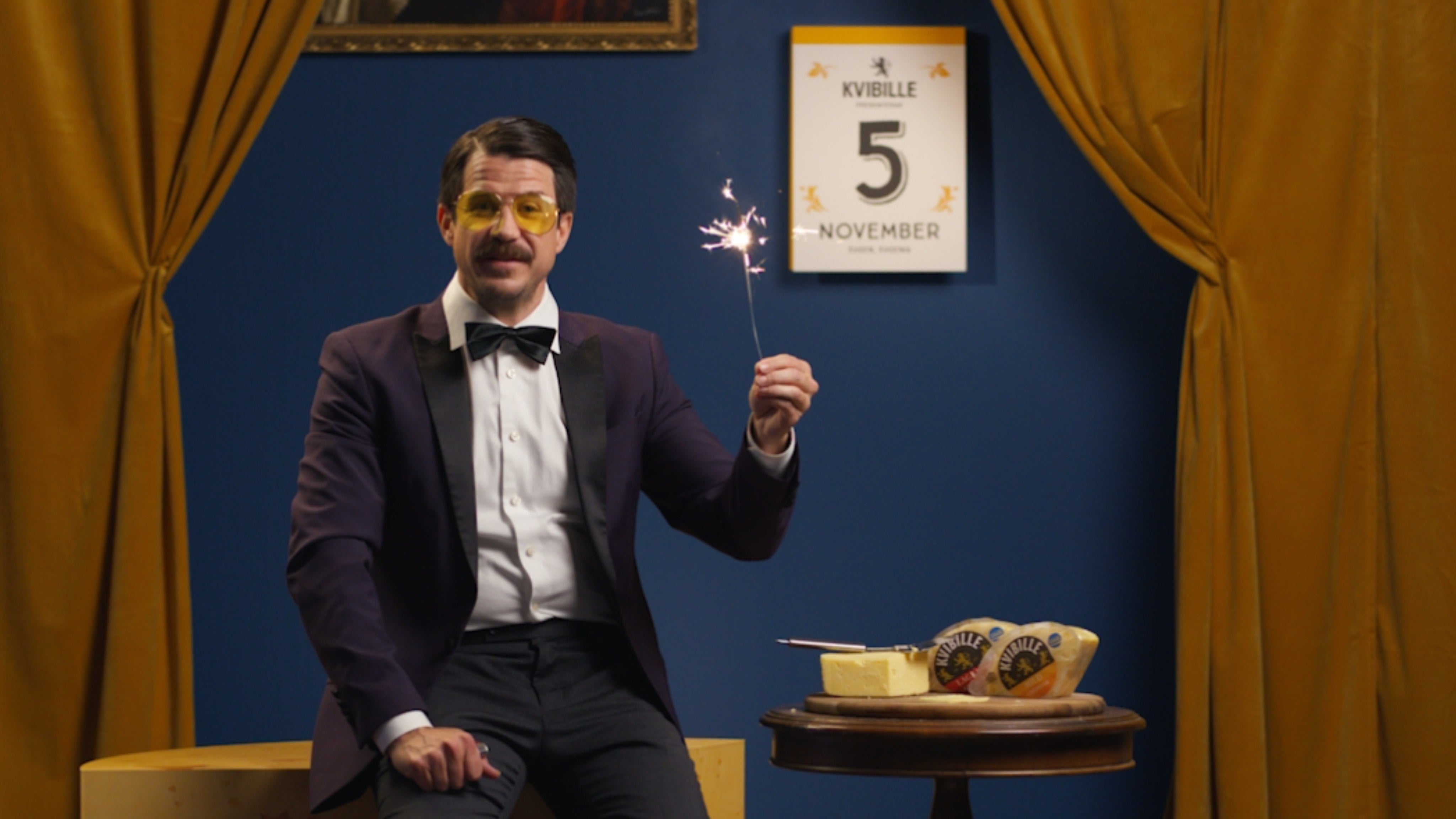 Image d'illustration pour: Ondskan-stjärnan gör 365 reklamfilmer för Kvibille Cheddar