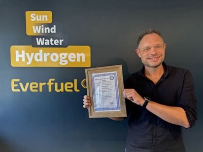 Image d'illustration pour: Everfuel Achieves RFNBO Certification - A Major Milestone for Green Hydrogen in Europe