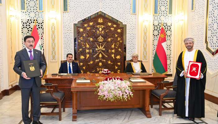 Image d'illustration pour: Oman, Iraq sign 2 agreements, 24 MoUs in various sectors