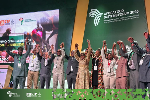 Image d'illustration pour: CIP, Partners Launch Root and Tuber Crops Initiative at Africa Food Systems Forum - Farmers Review Africa