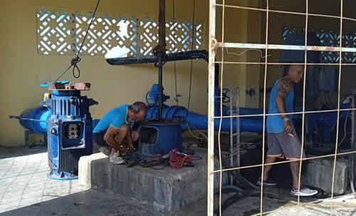 Image d'illustration pour: Obras de Acueducto en Nuevitas favorecerán mejor servicio