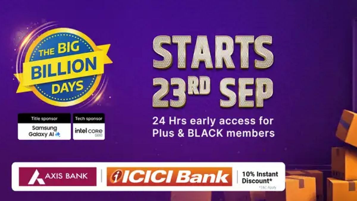 Image d'illustration pour: Flipkart's Big Billion Days Sale 2025 Sale Date Revealed, Kicks Off September 23: What To Expect