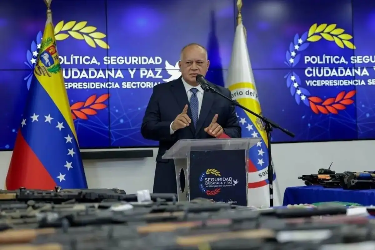 Image d'illustration pour: Ataque en el Caribe de EU, "película a conveniencia", afirma Diosdado Cabello