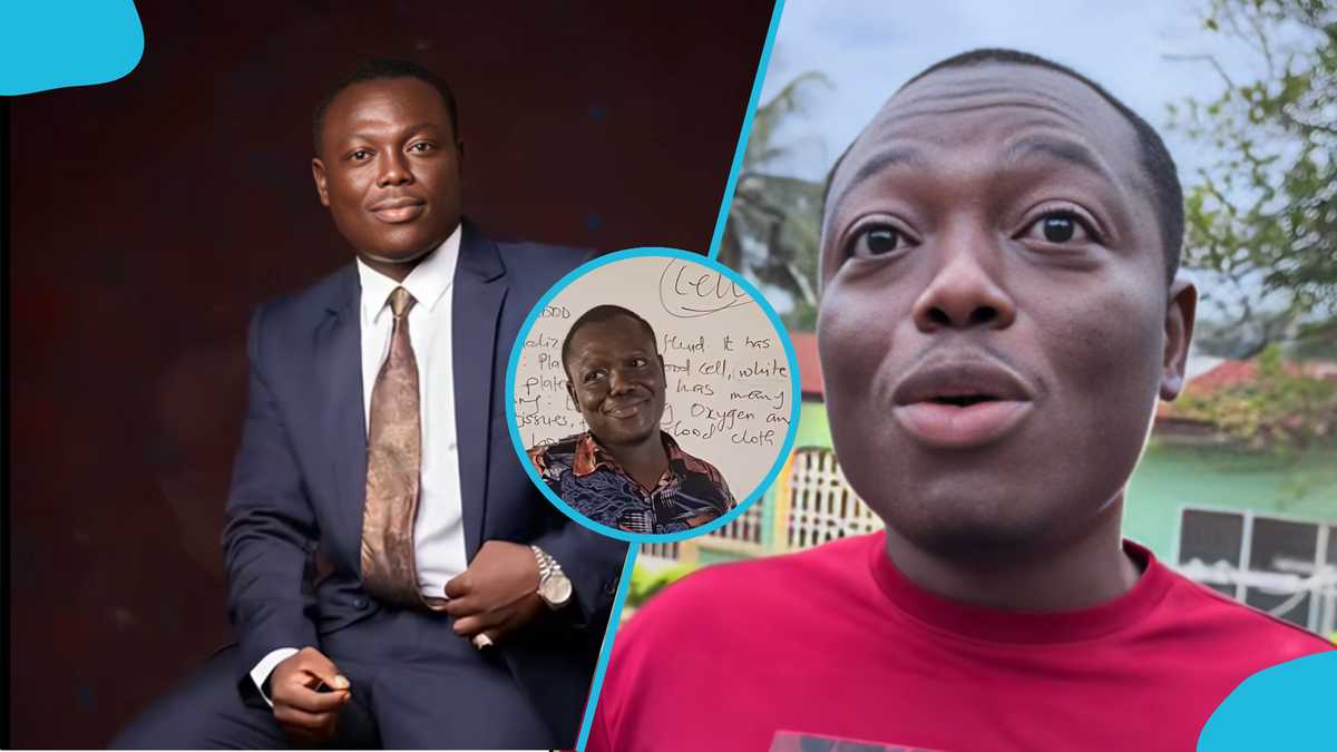 Image d'illustration pour: Osanju smiles as he educates students about cancer, resurfaced vid stirs emotions
