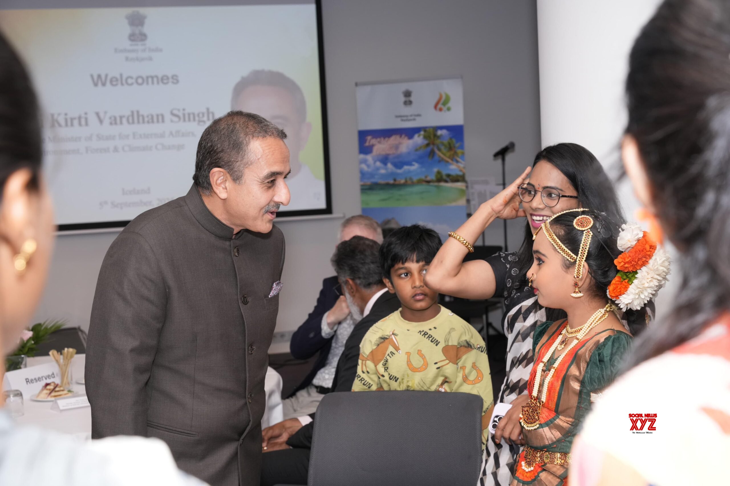 Image d'illustration pour: Encouraging to see Indian Diaspora's role in strengthening India-Iceland partnership: MoS Kirti Vardhan Singh