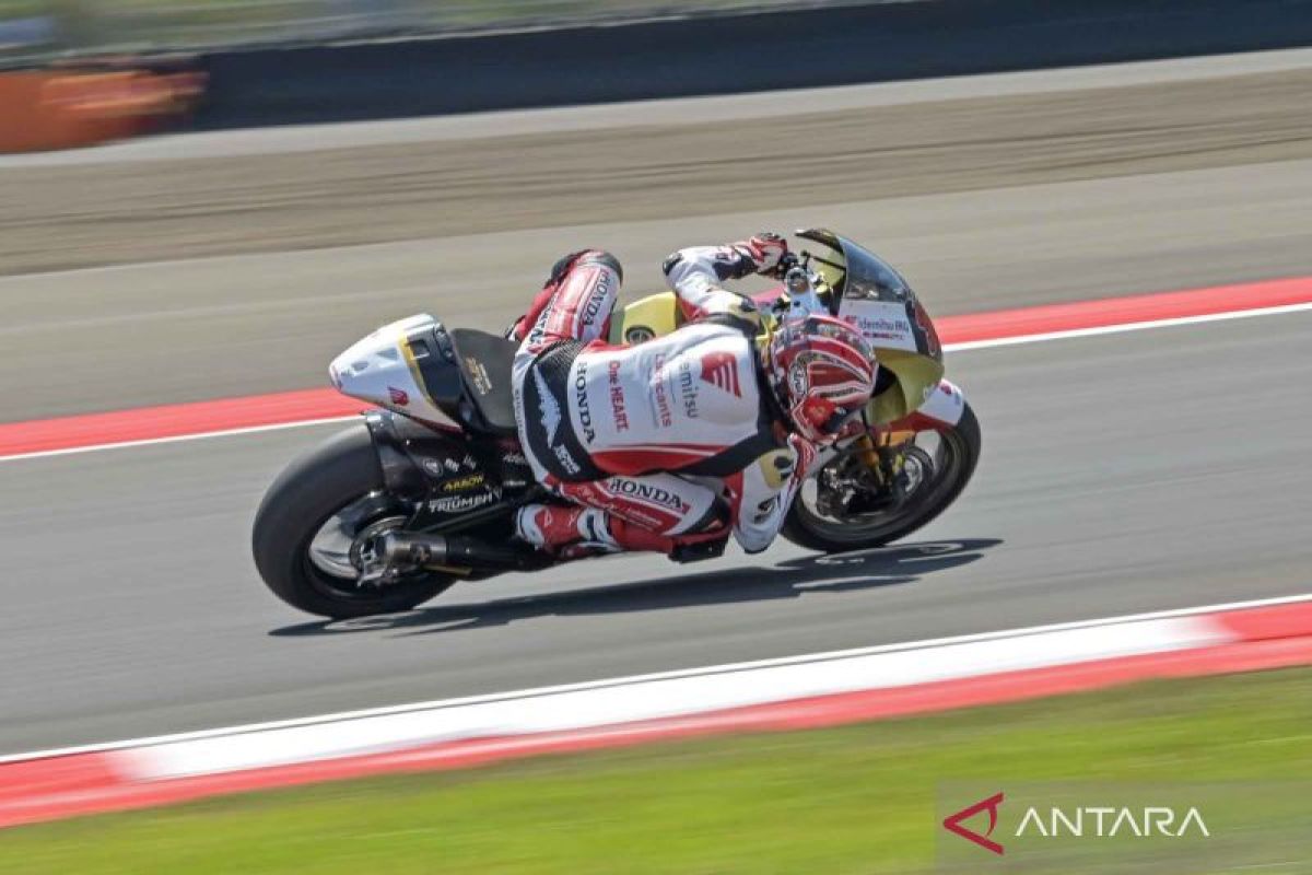 Image d'illustration pour: Mario Aji tembus 10 besar pada FP2 Moto2 Catalunya
