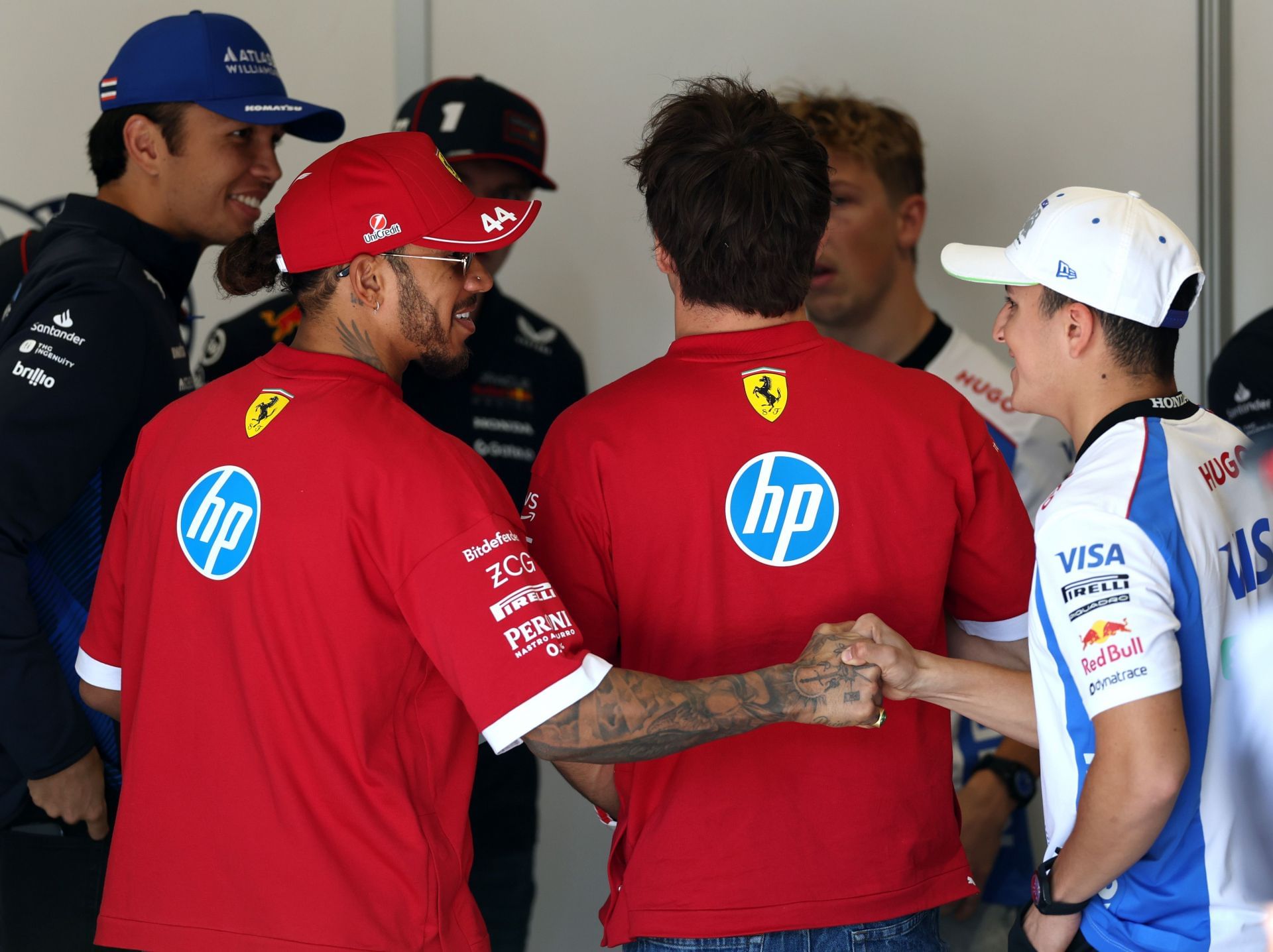 Image d'illustration pour: Watch: Isack Hadjar opens up on Lewis Hamilton calling him a 'legend' after his maiden podium in F1