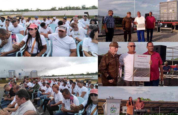 Image d'illustration pour: Inauguran parque solar fotovoltaico en el capitalino municipio de Boyeros
