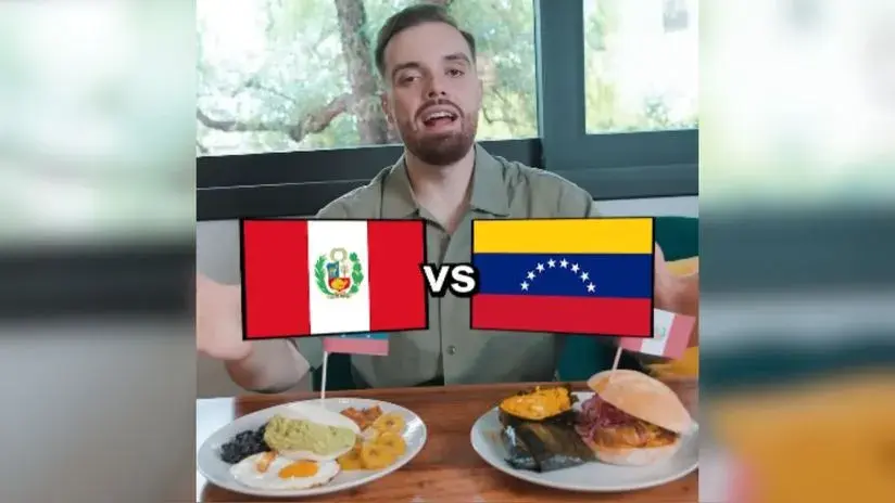 Image d'illustration pour: Mundial de los Desayunos de Ibai: comenzó la final Perú con el pan con chicharrón vs. Venezuela con la arepa reina