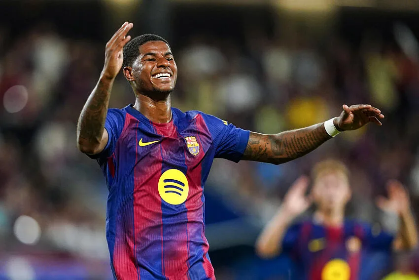 Image d'illustration pour: Marcus Rashford déjà sur la sellette au Barça ? - Sport.fr