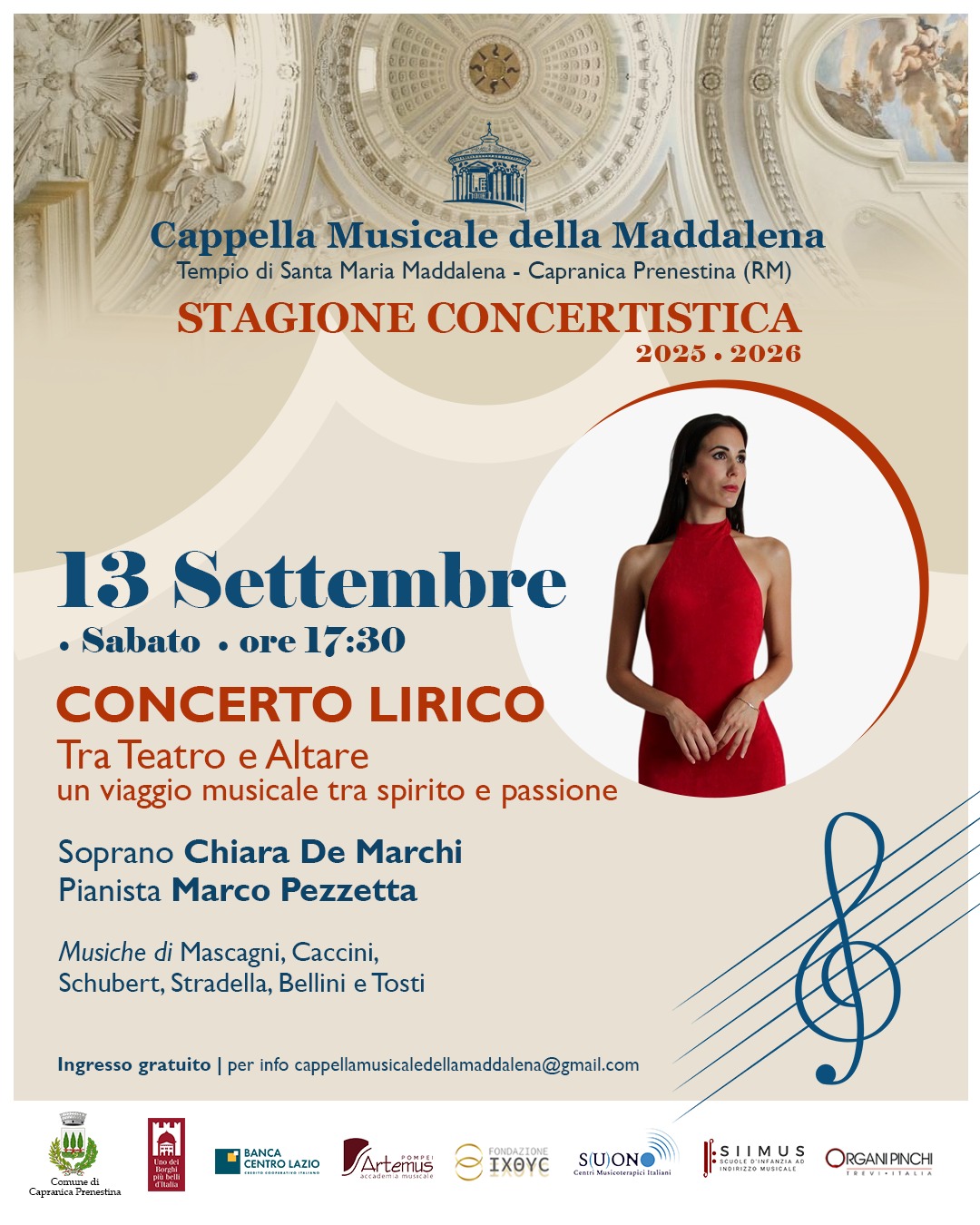 Image d'illustration pour: Capranica Prenestina - Il 13 settembre si chiude la stagione  concertistica  - politicamentecorretto.com