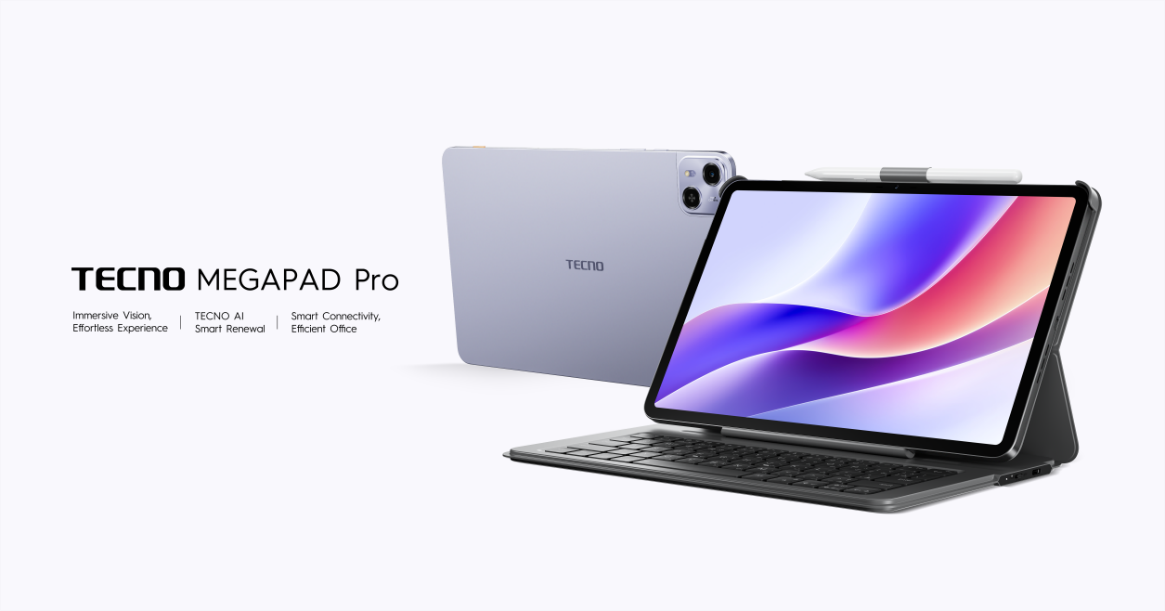 Image d'illustration pour: TECNO Présente le MEGAPAD Pro, le Smartphone TECNO Slim et son Écosystème AIoT à l'IFA 2025, tout en Élargissant son Activité Ordinateurs Portables en Europe