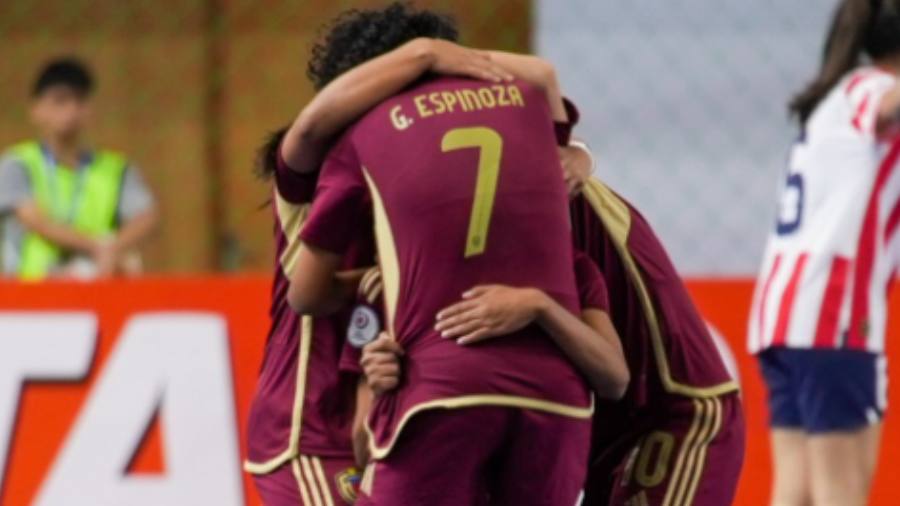 Image d'illustration pour: Venezuela debutó con empate ante Paraguay en copa sub 20 Futsal femenina
