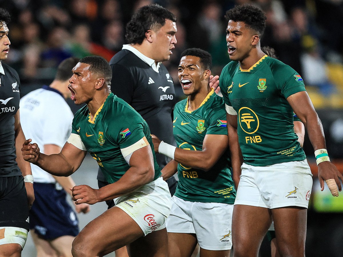 Image d'illustration pour: South Africa inflict record 43-10 defeat on All Blacks