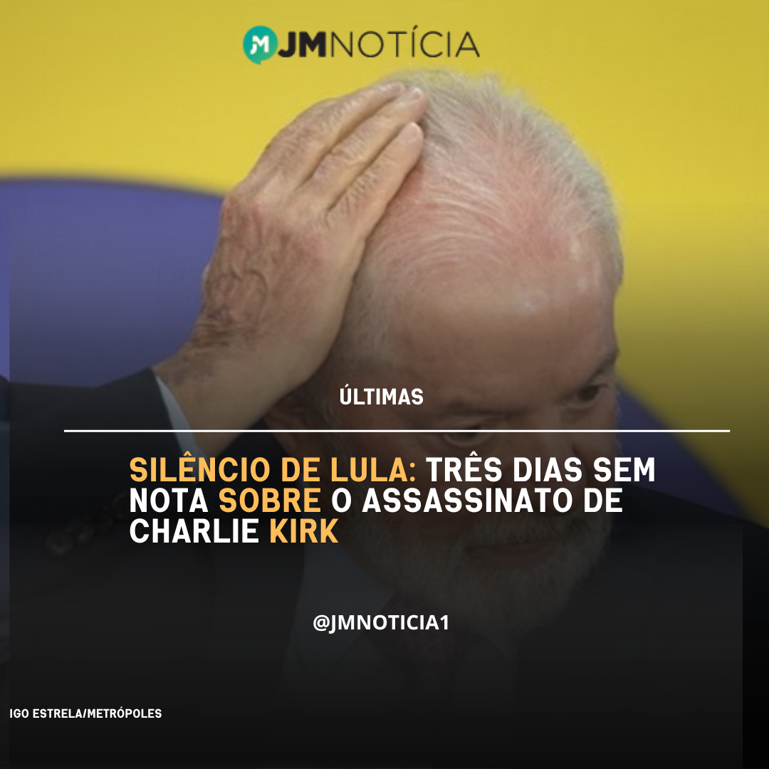 Image d'illustration pour: Silêncio de Lula: três dias sem nota sobre o assassinato de Charlie Kirk