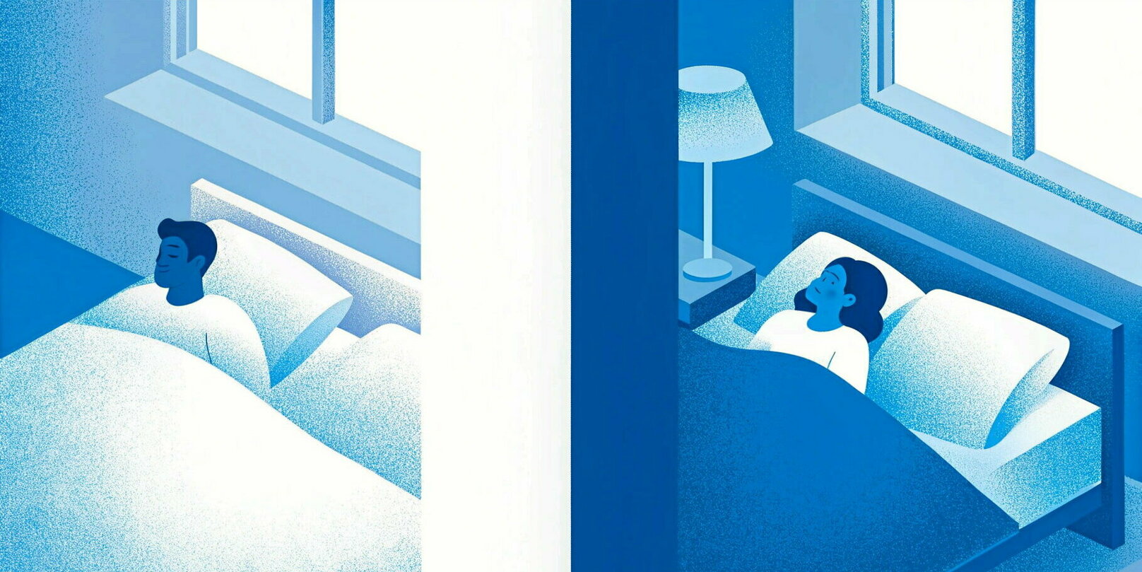 Image d'illustration pour: " Le divorce du sommeil " : et si dormir séparément permettait de sauver votre couple ?