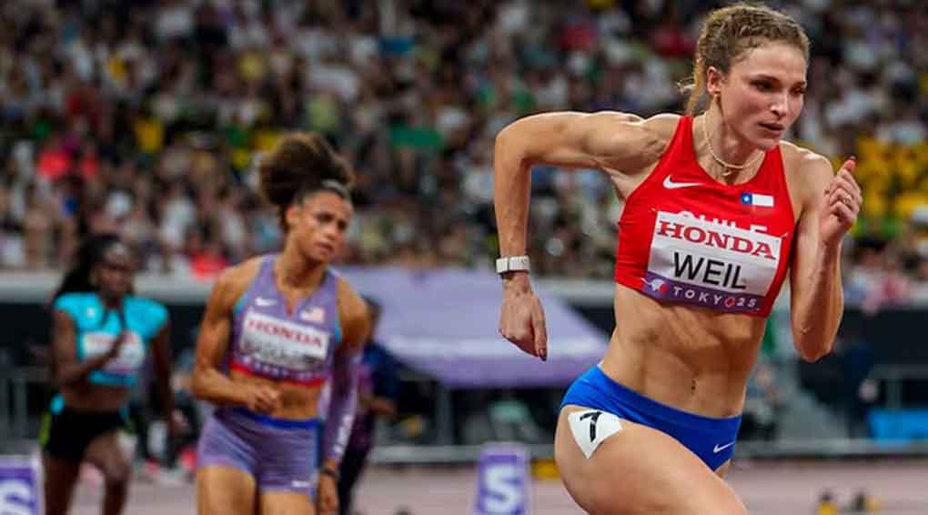 Image d'illustration pour: Martina Weil ilusiona a Chile en Mundial de Atletismo Tokio 2025 - Noticias Prensa Latina