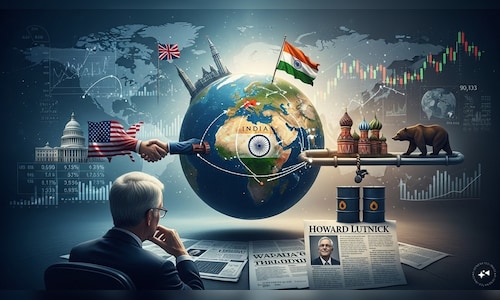 Image d'illustration pour: India - USA Trade : रूसी तेल, BRICS और अब मक्का - भारत पर अमेरिका का ट्रिपल प्रेशर! सबसे ताजा बयान जानिए - CNBC Awaaz