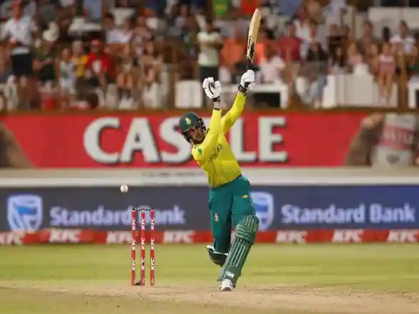 Image d'illustration pour: Sports News | Pretorius' Last-ball Six Seals Playoff Spot for Guyana Amazon Warriors in CPL 2025 | LatestLY