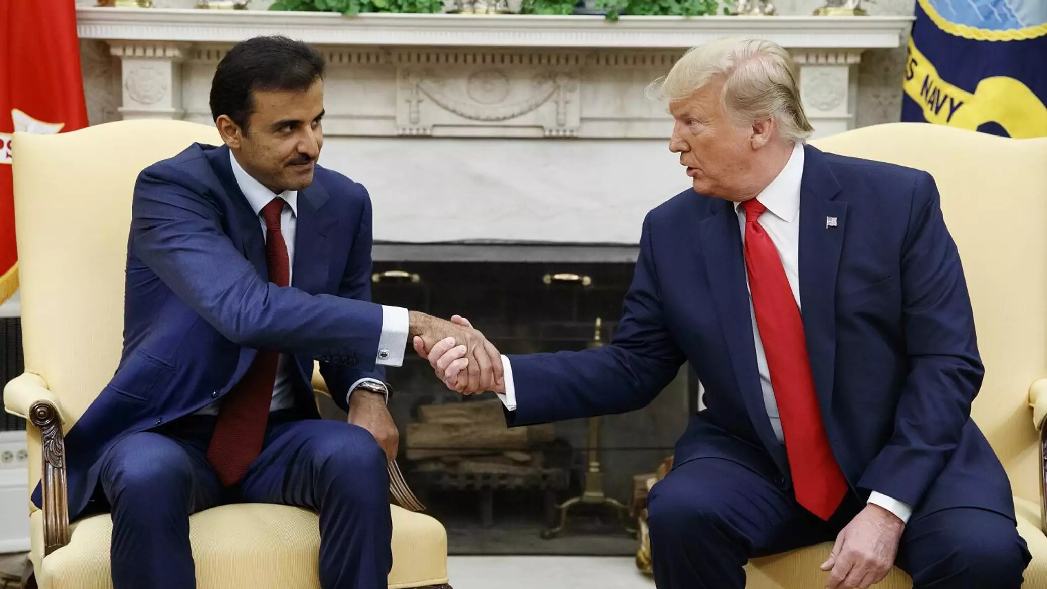 Image d'illustration pour: ترامب: قطر حليف كبير للولايات المتحدة
