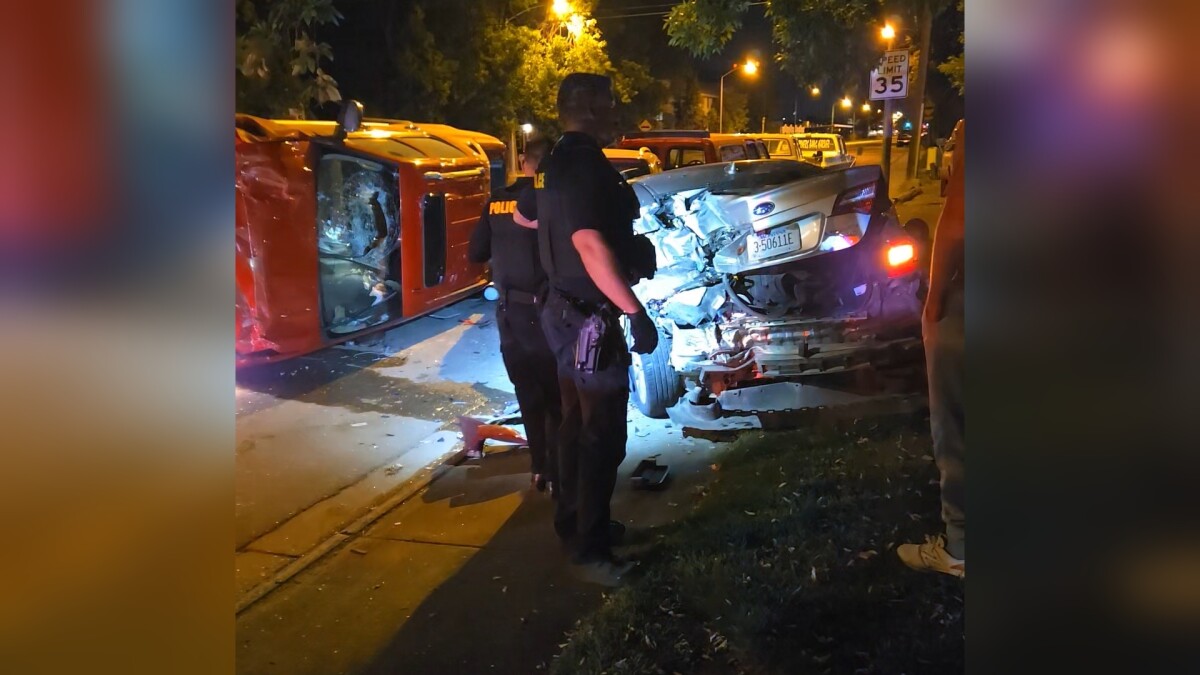 Image d'illustration pour: Billings residents urge caution after reckless crash just feet from apartments