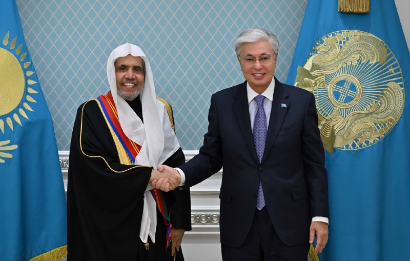 Image d'illustration pour: Kazakhstan recognizes MWL support for dialogue and global peace initiatives