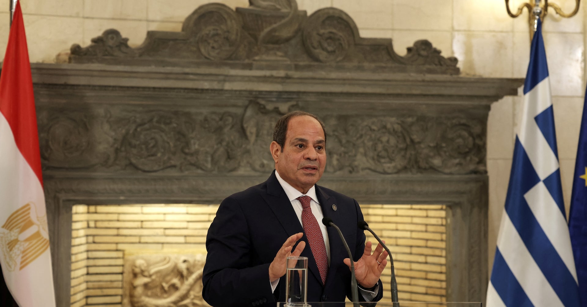 Image d'illustration pour: Egypt's president says Israel's actions hinder chances of new peace treaties in the region