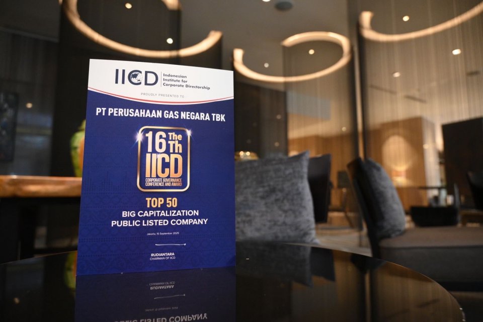 Image d'illustration pour: PGN Masuk Daftar Top 50 BigCap PLCs, Bukti Konsistensi Tata Kelola Berintegritas - Energi Katadata.co.id