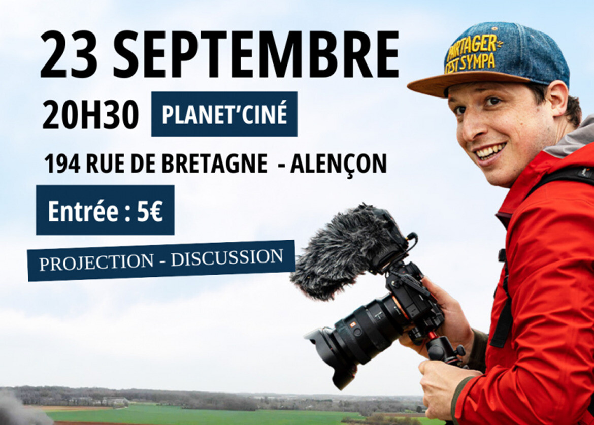 Image d'illustration pour: Un film documentaire sur le vivant projeté en avant-première au cinéma d'Alençon, mardi 23 septembre