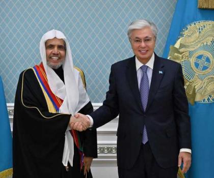 Image d'illustration pour: Kazakhstan's President Receives MWL Secretary-General - أردو بوینت