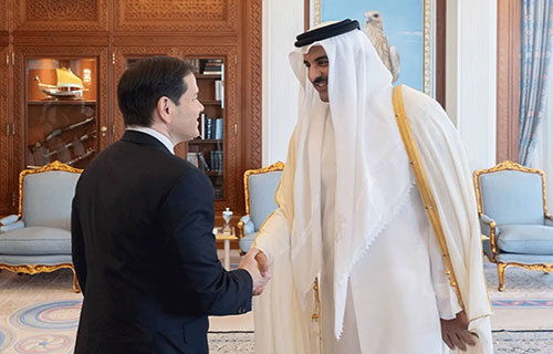 Image d'illustration pour: روبيو: نقترب من توقيع اتفاق للتعاون الدفاعي بين أميركا وقطر