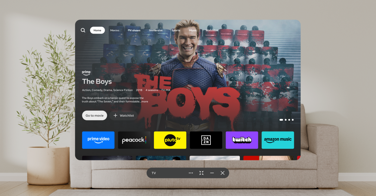 Image d'illustration pour: Meta is bringing an all-in-one movie and TV streaming hub to Quest headsets - Notiulti