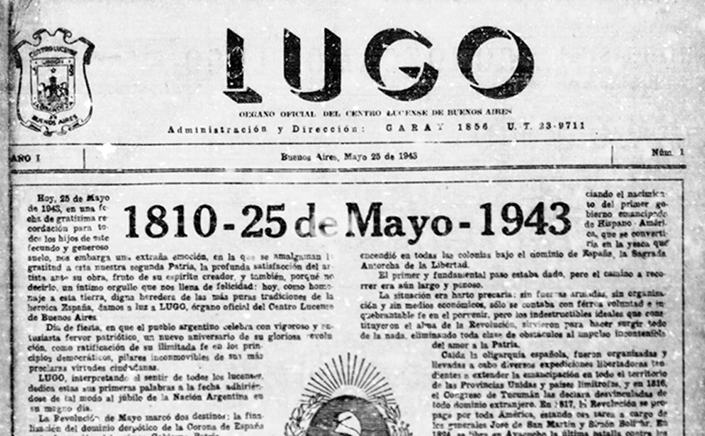 Image d'illustration pour: 'Repertorio da prensa da emigración' incorpora 90 ejemplares de 'Lugo: Órgano oficial del Centro Lucense de Buenos Aires'