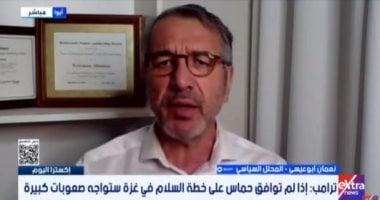 Image d'illustration pour: نعمان أبو عيسى لإكسترا نيوز: ترامب ونتنياهو يرفضان حل الدولتين - اليوم السابع