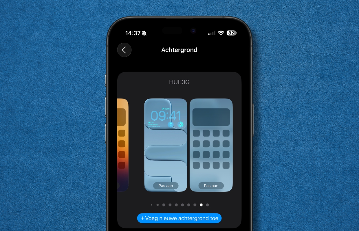 Image d'illustration pour: iOS 26 - iPhone achtergrond instellen (dat doe je zo)